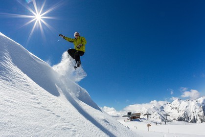 Les Orres, surf des neige