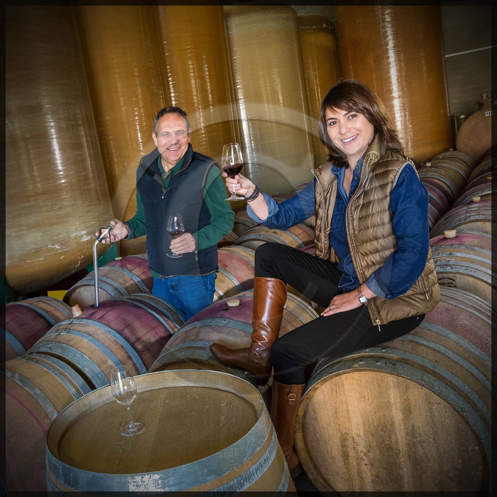 Domaine Allemand,  Laetitia et Marc Allemand , viticulteurs