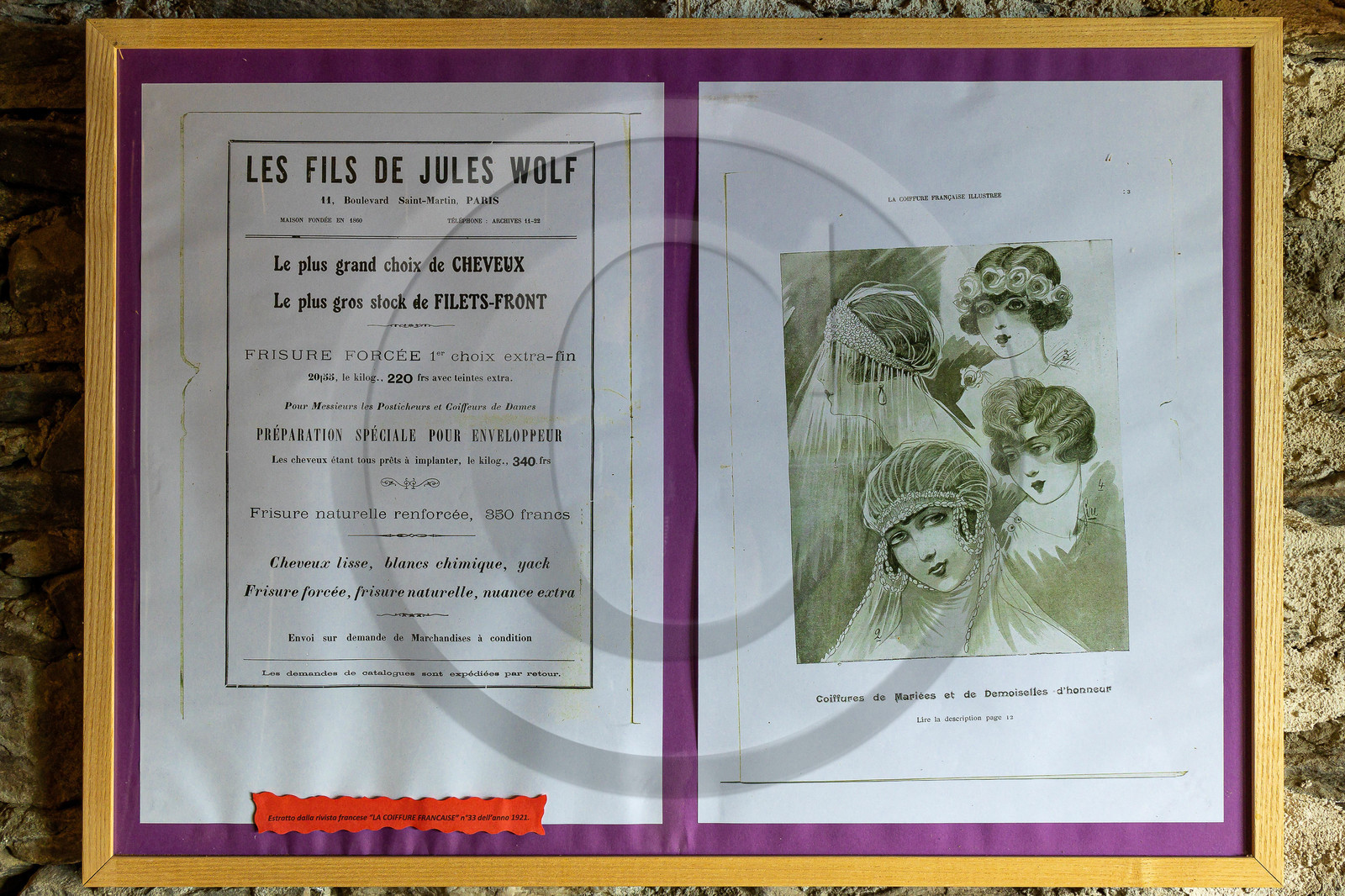 Valle Maira, Elva, Museo di Pels, Musée du cheveu