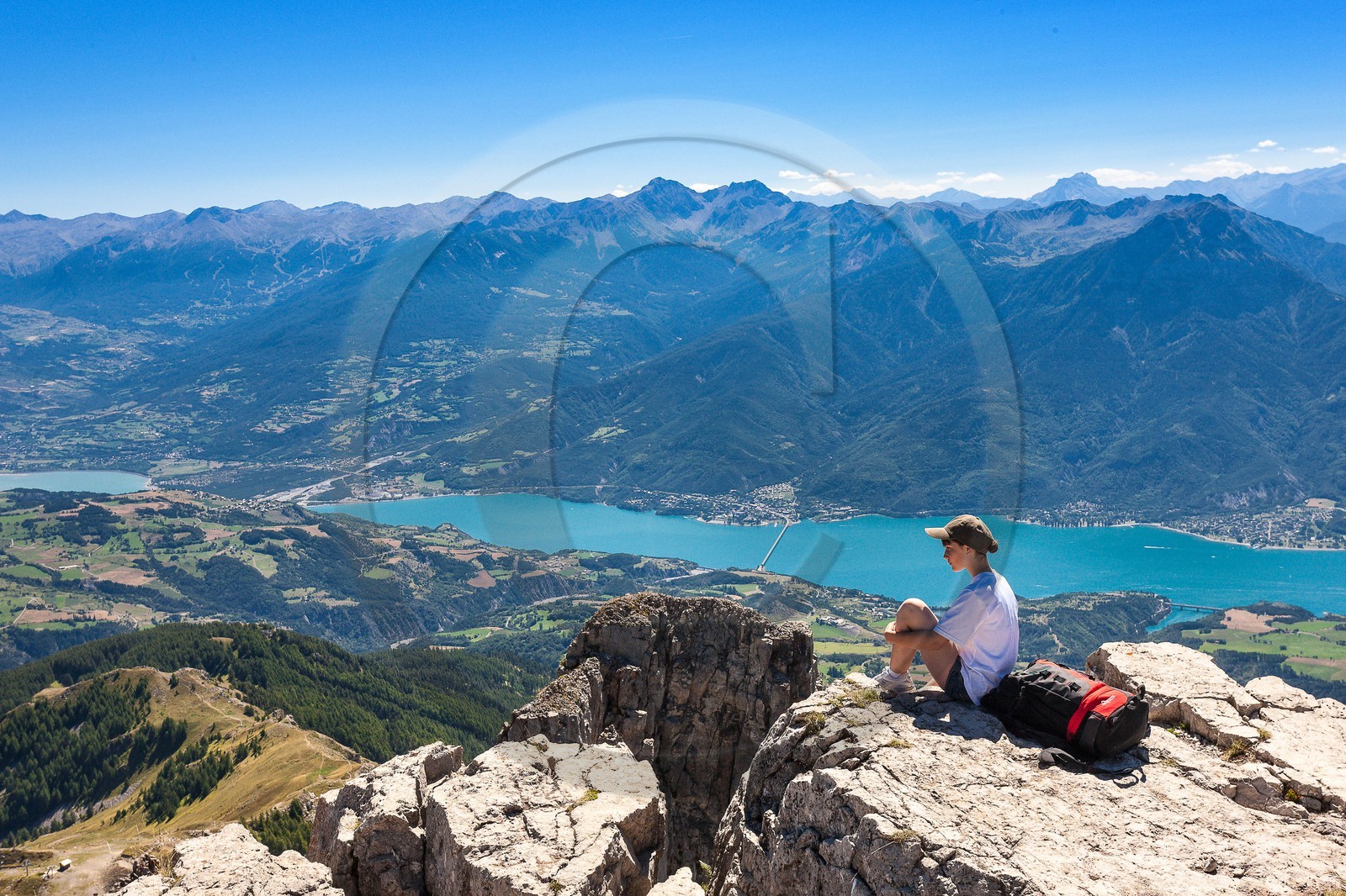 Pays de Serre-Ponçon, Réallon, randonnée dans les Aiguilles de Chabrières