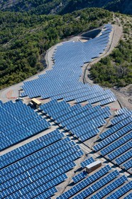 La plus grande centrale solaire photovoltaïque de France