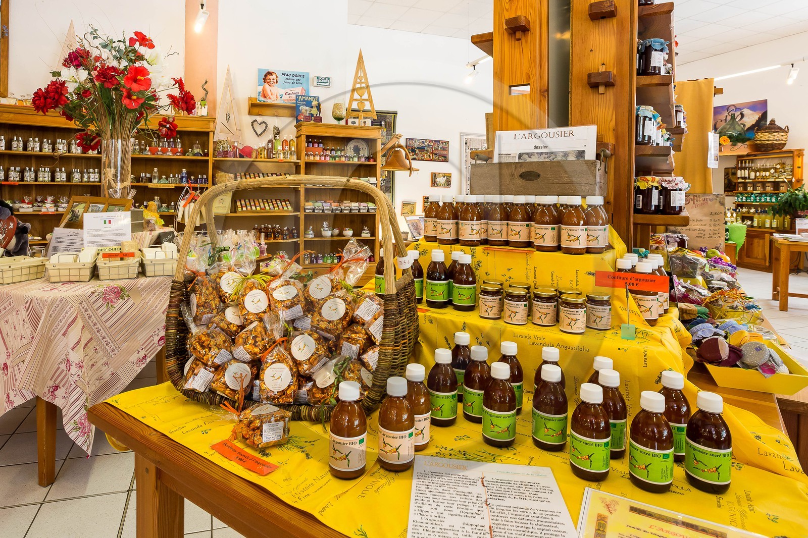 David Viveau agriculteur, producteur de baies d'argousier