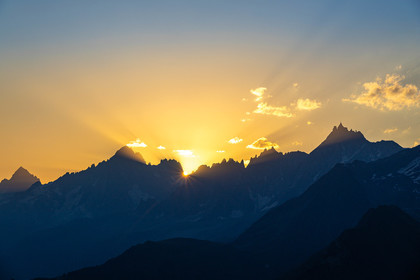 Massif du Mont-Blanc, les aiguilles de Chamonix