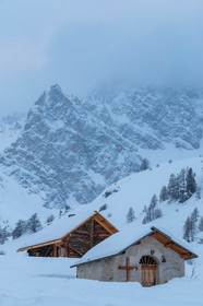 Névache, refuge Buffère, chapelle Saint-Ignace