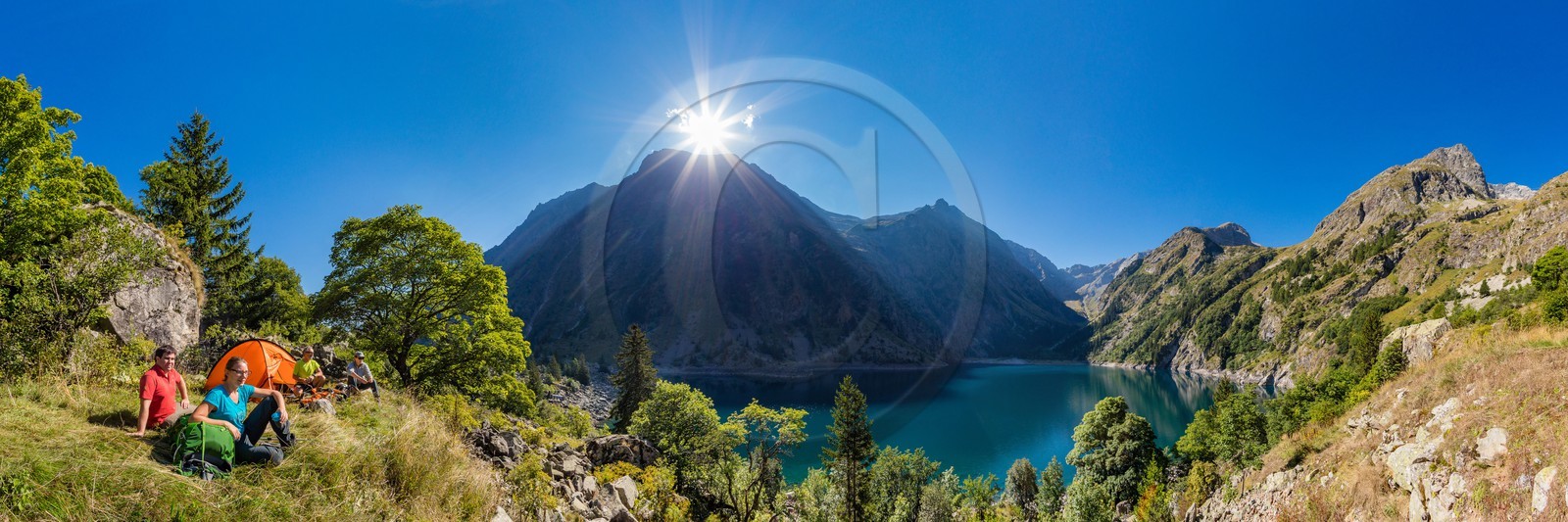 Randonnée pédestre sur le GR54