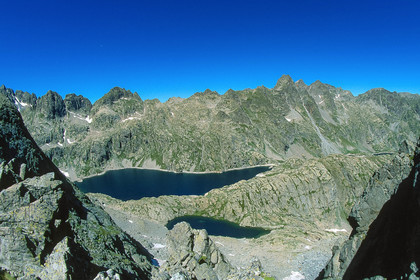 Vallée de la Valmasque, lac du Basto