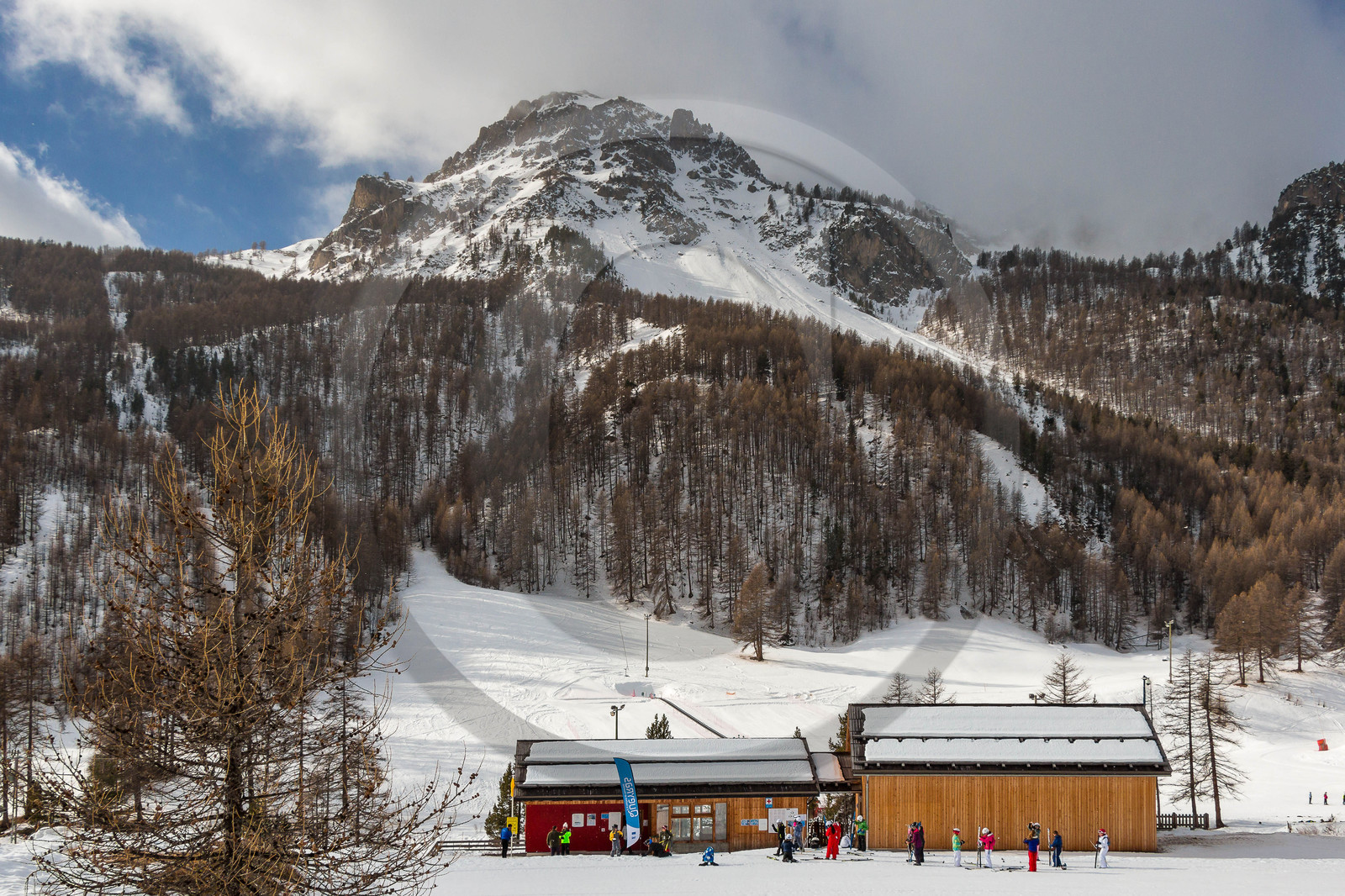 Arvieux, base de ski nordique de Brunissard
