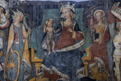 Valle Maira, Villar San Costanzo, chapelle de San Giorgio