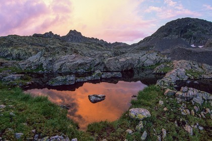Haute Tinée,  Lacs de Morgon