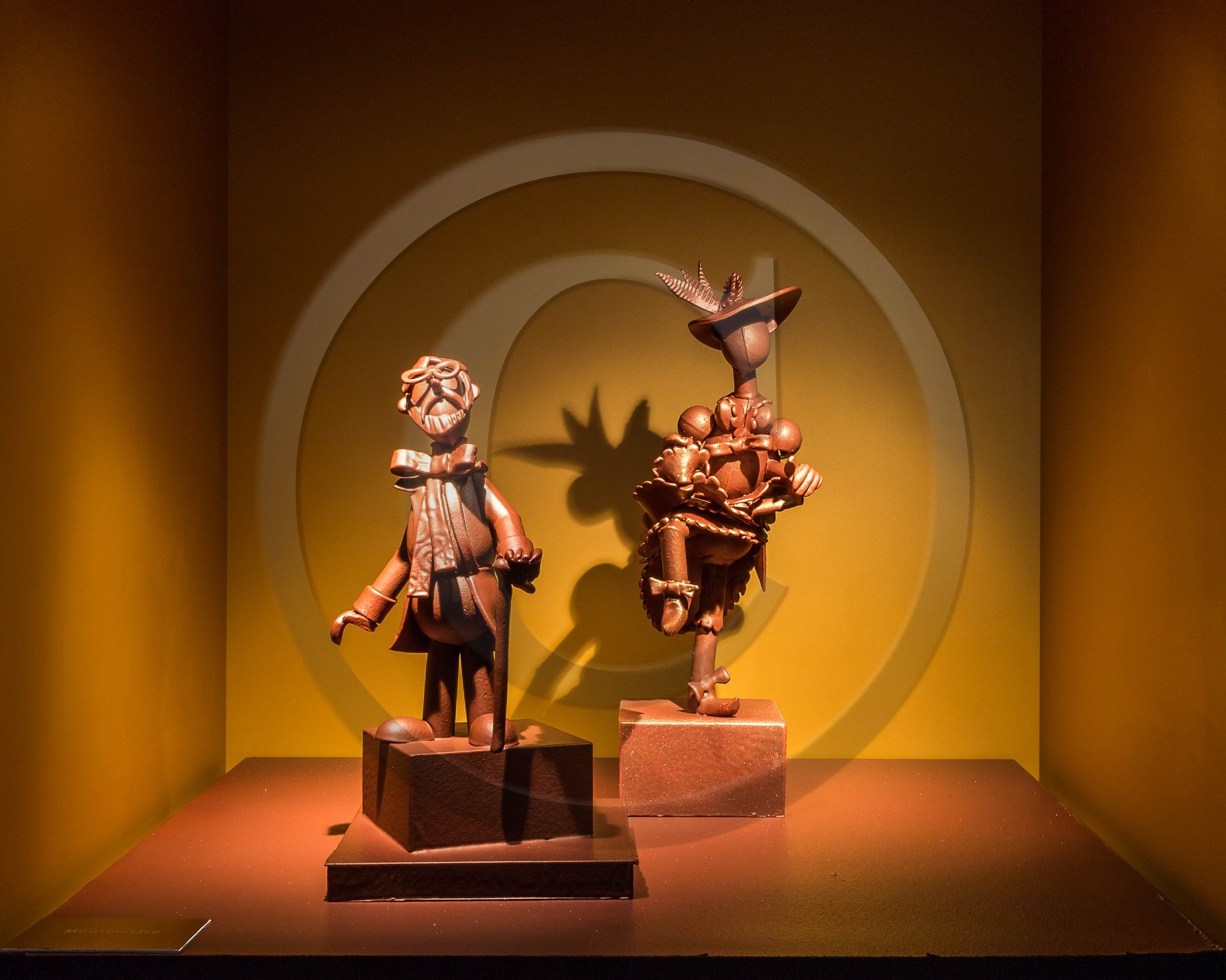 Exposition Influences, Petite histoire de l'art en chocolat par Luc Eyriey