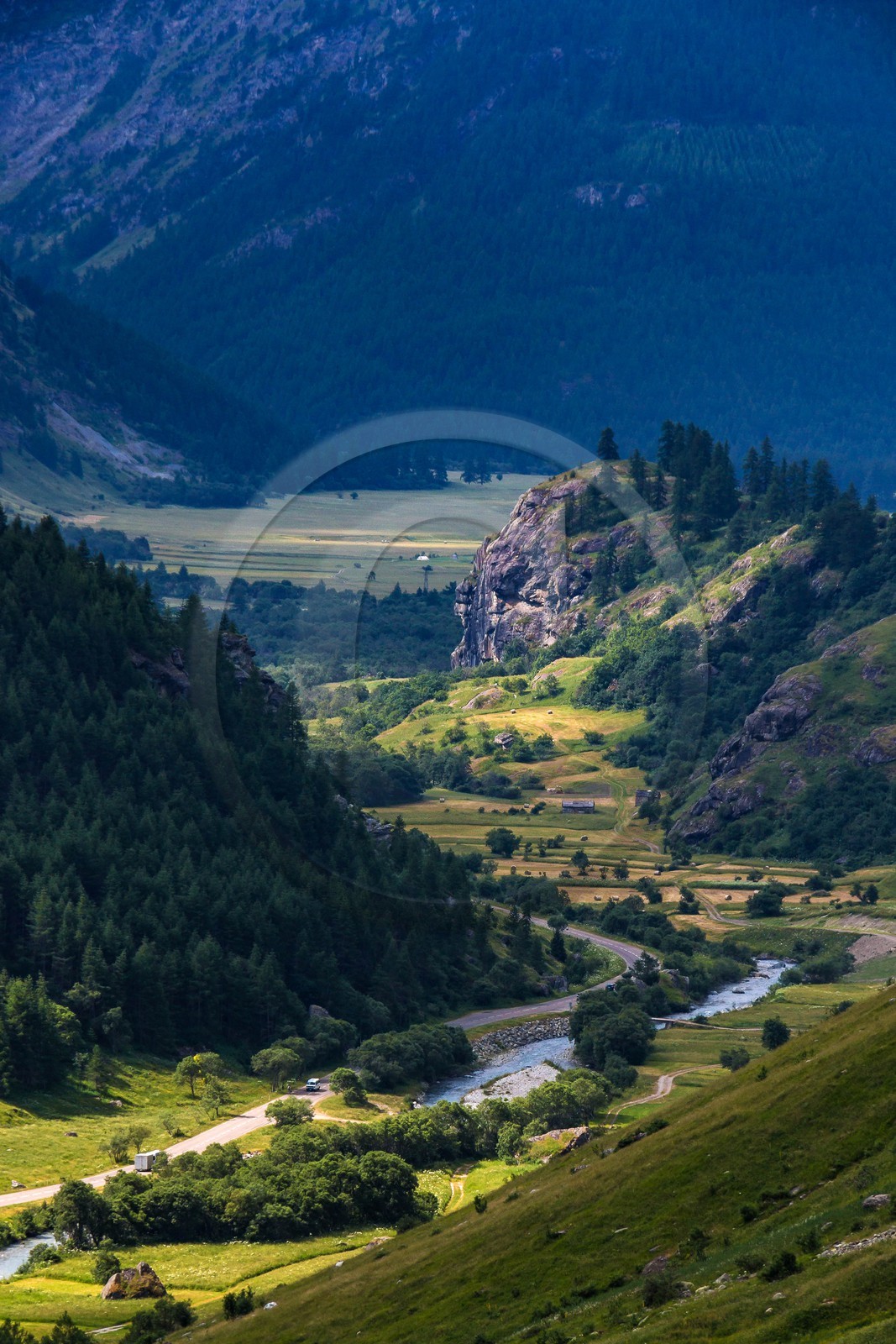 Bonneval-sur-Arc, le Rocher du Château
