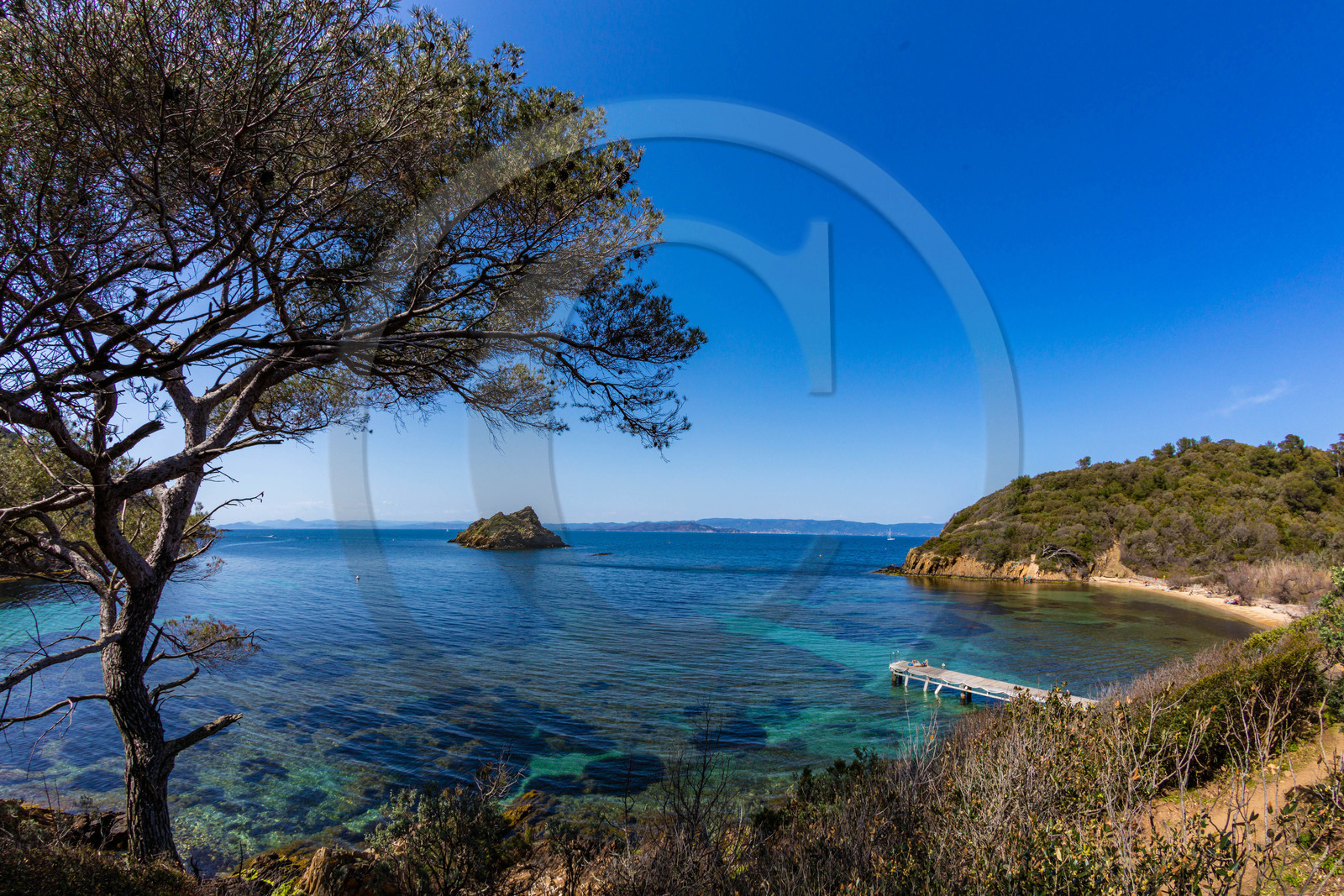 Port-man, Parc national de Port-Cros