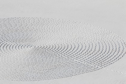 Serre-Chevalier, Snow drawings, une œuvre de l'artiste Sonja Hinrichsen