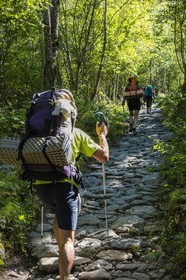 Randonnée pédestre sur le GR54