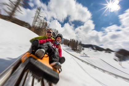 Les Orres, luge L'Orrian Express