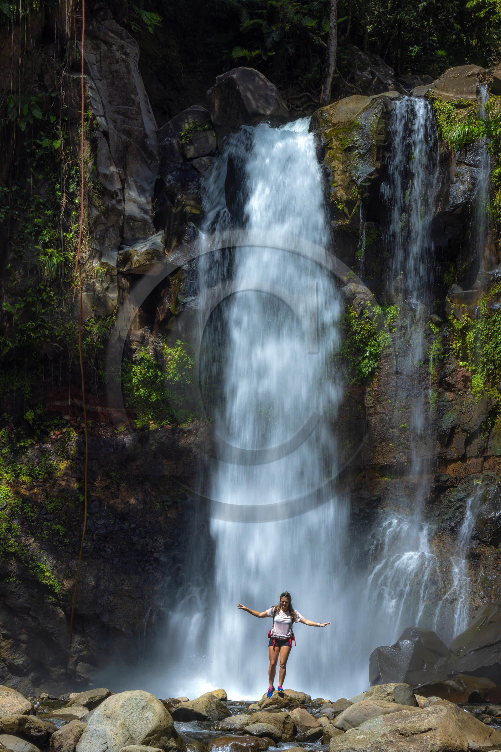 Chute du Carbet, Parc national de la Guadeloupe