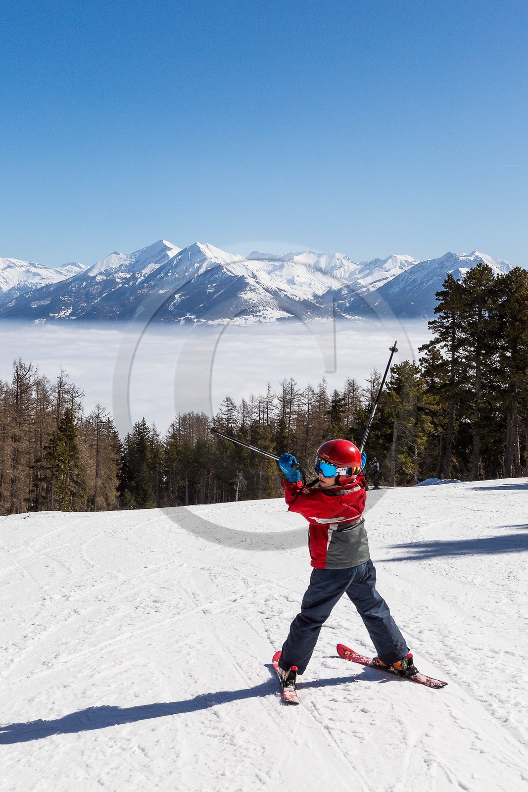 vallée du Champsaur, station de ski de Laye-en-Champsaur