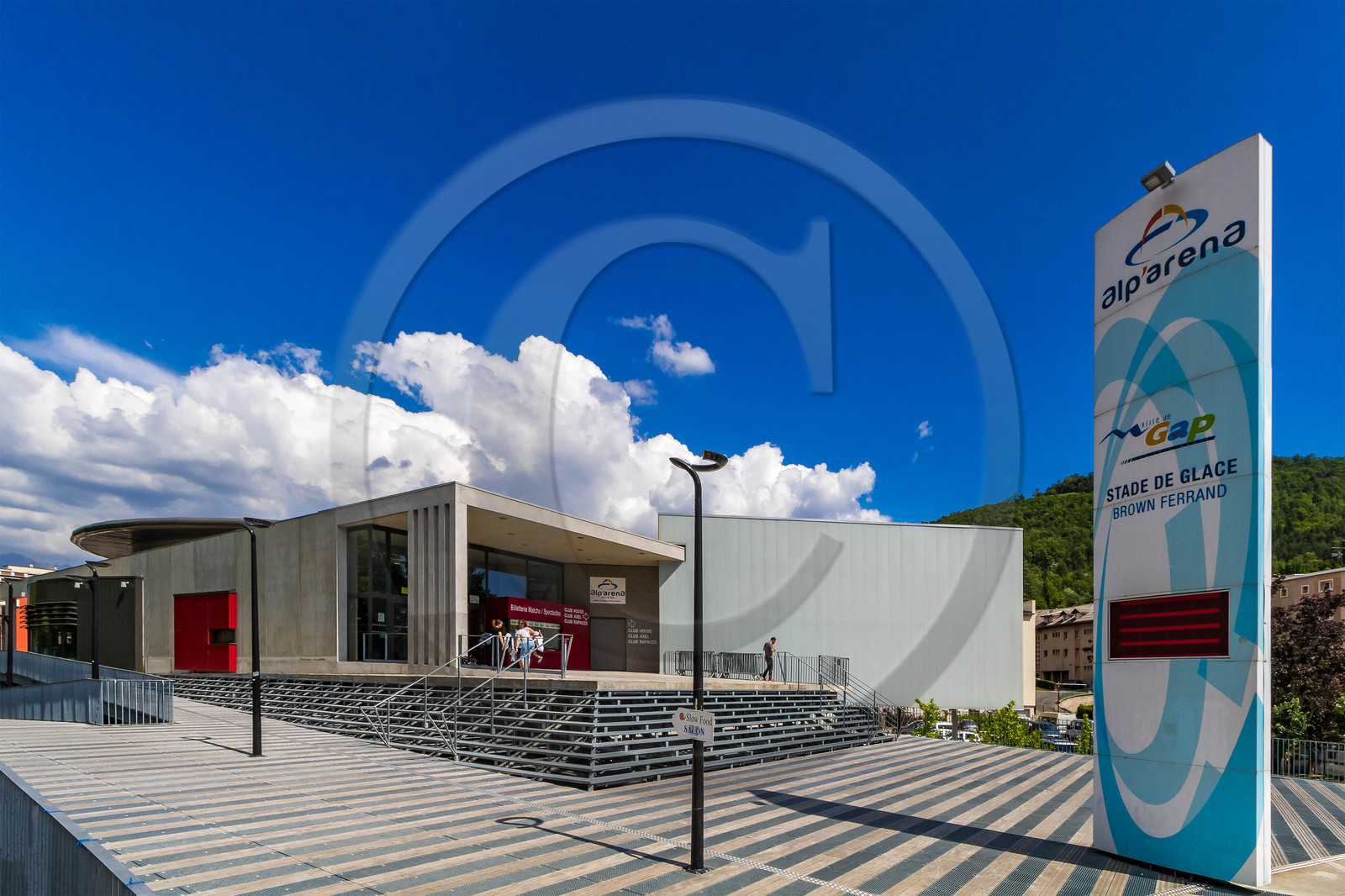 Stade de glace Alp'Arena, Patinoire Brown-Ferrand Gap