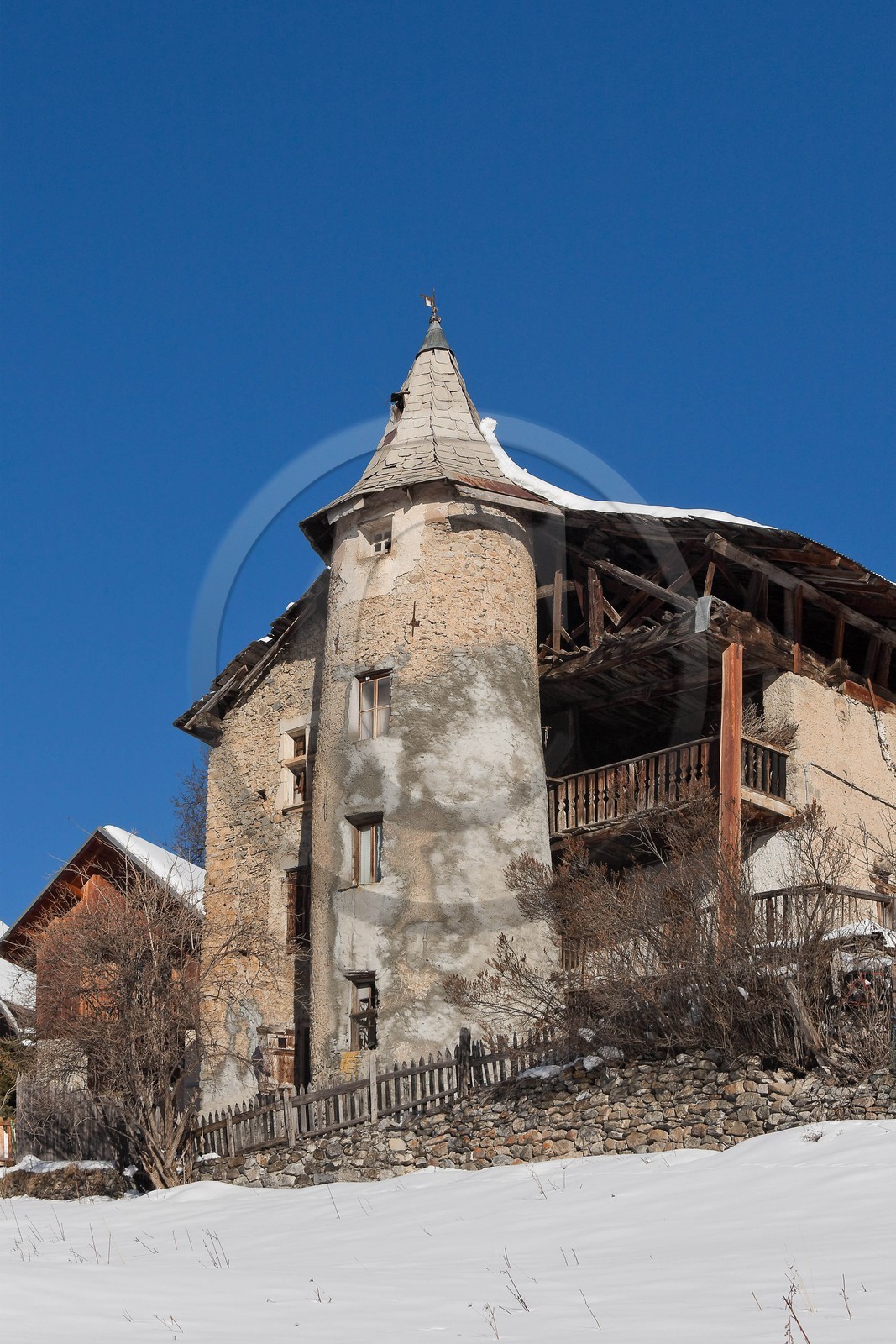 Les Orres Village, vieille maison
