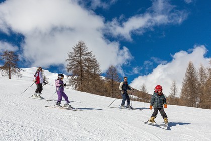 La Condamine-Châtelard, station de ski Saint-Anne La Condamine, ski famille