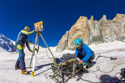 Géomorphologie à l'Aiguille du Midi