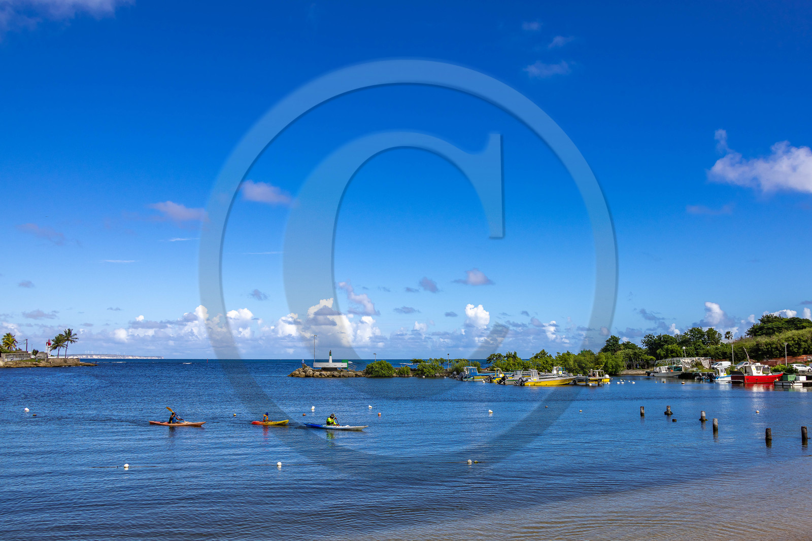 Guadeloupe, Le Moule, plage de L'Autre Bord