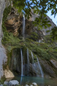 Gorges du Loup, cascade de Courmes
