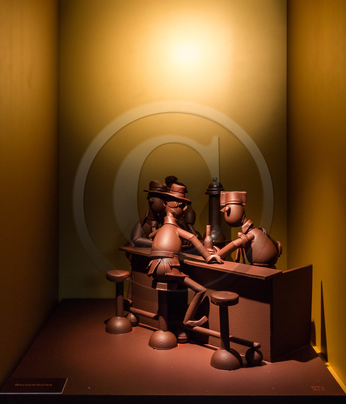 Exposition Influences, Petite histoire de l'art en chocolat par Luc Eyriey