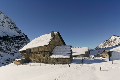 Vallon des Fonds de Cervières, hameau La Chau