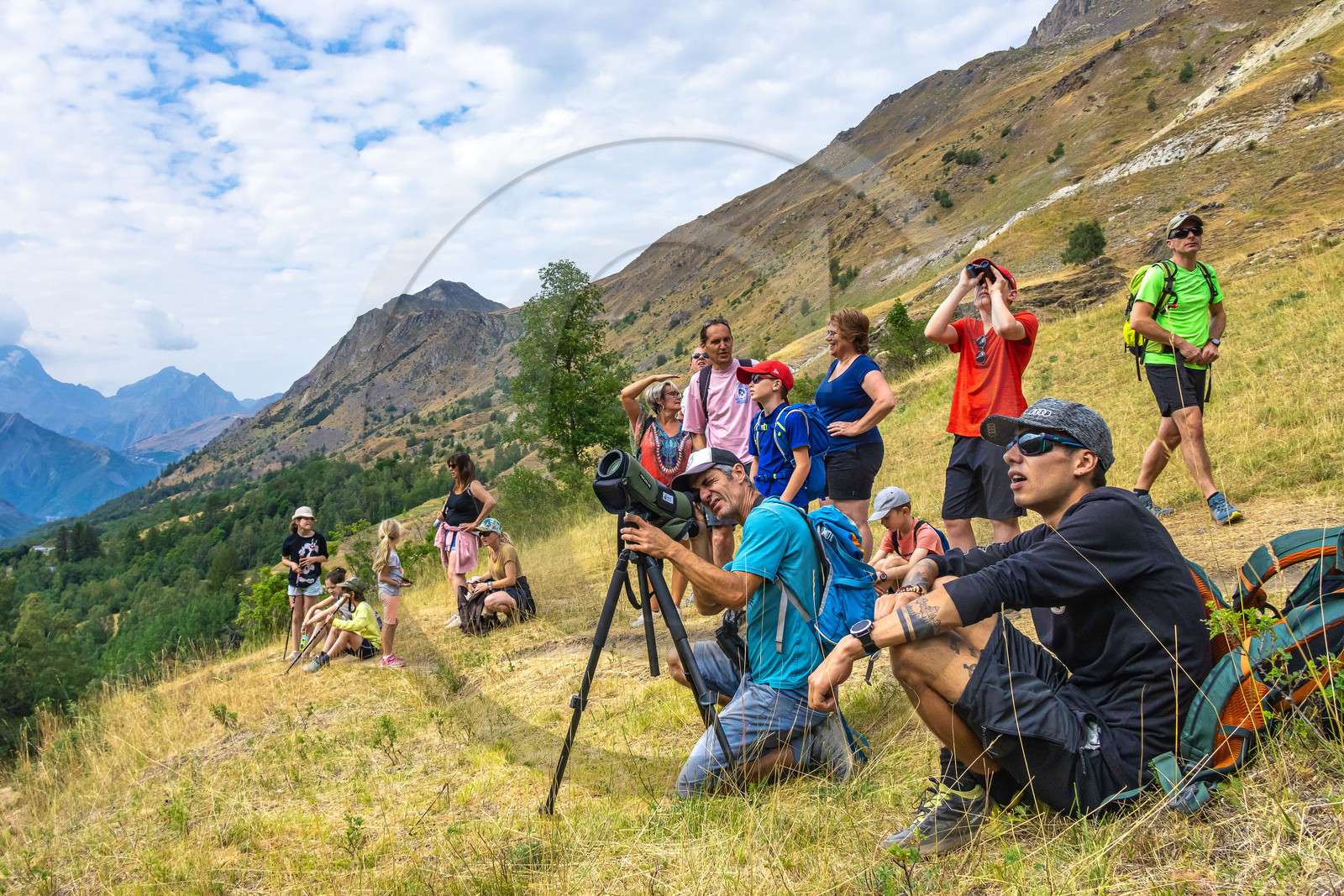 Fabrice Morin, accompagnateur en moyenne montagne