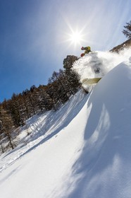 Crévoux, surf des neige, snowboard