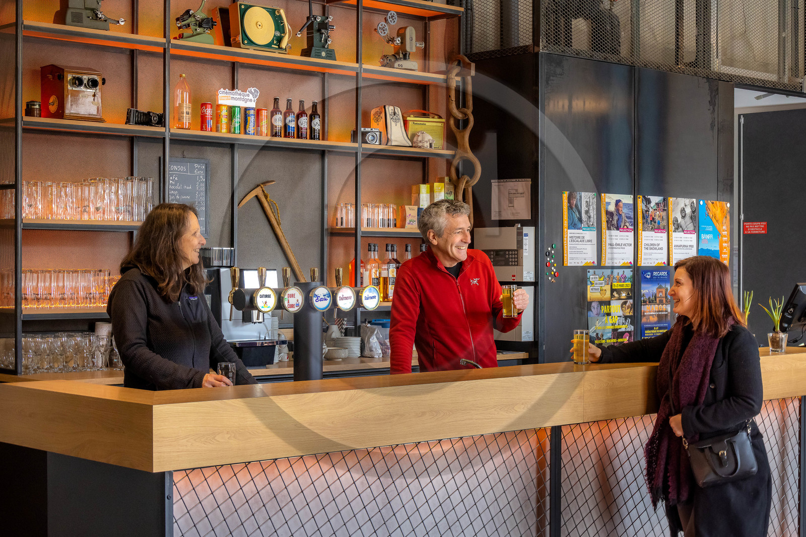 Cinémathèque d'Images de Montagne, Valérie Bonfé et Gilles Charensol ,