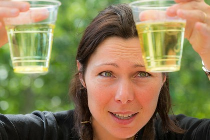 Carole Prost cultive du safran qui ensoleille ses créations