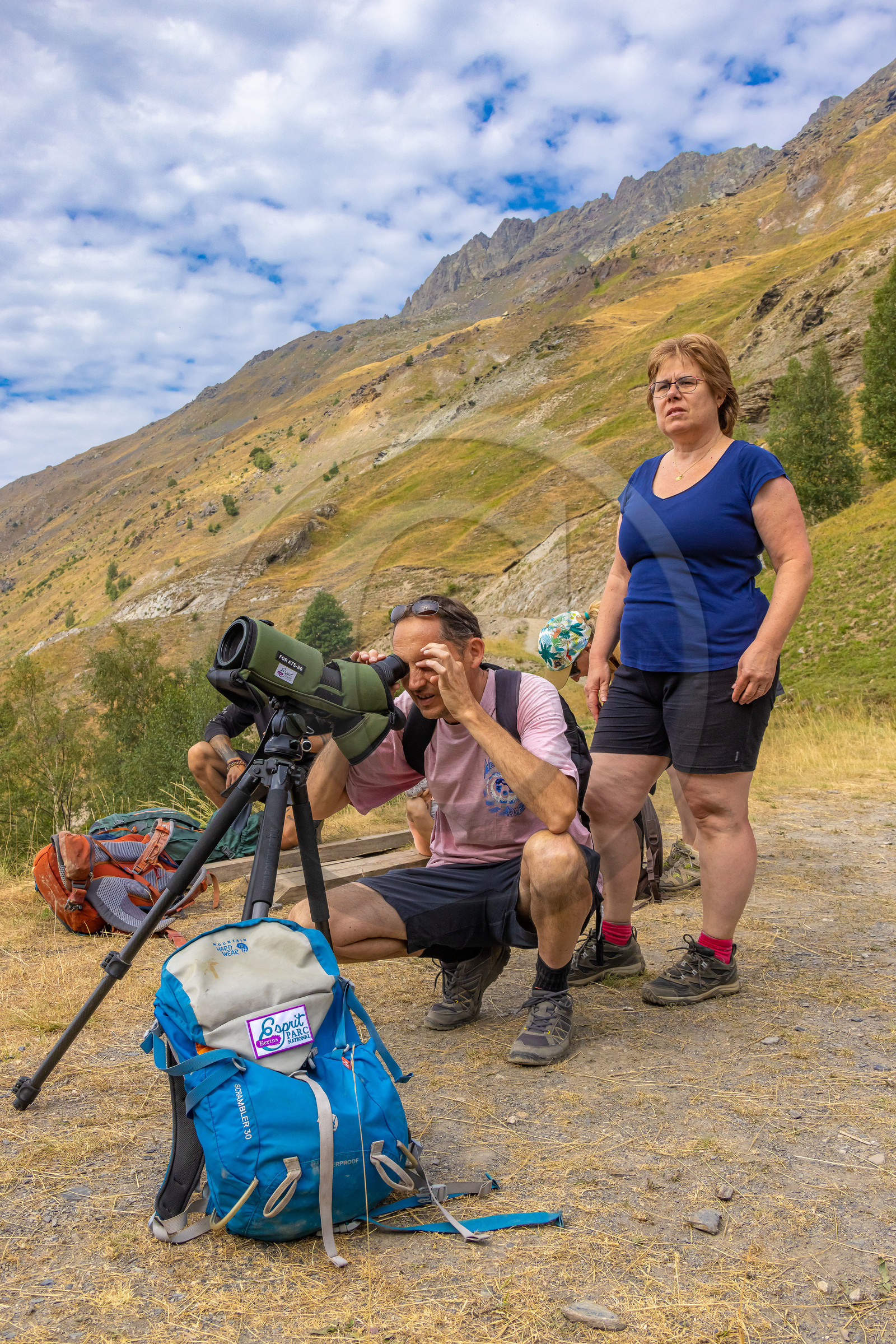 Fabrice Morin, accompagnateur en moyenne montagne