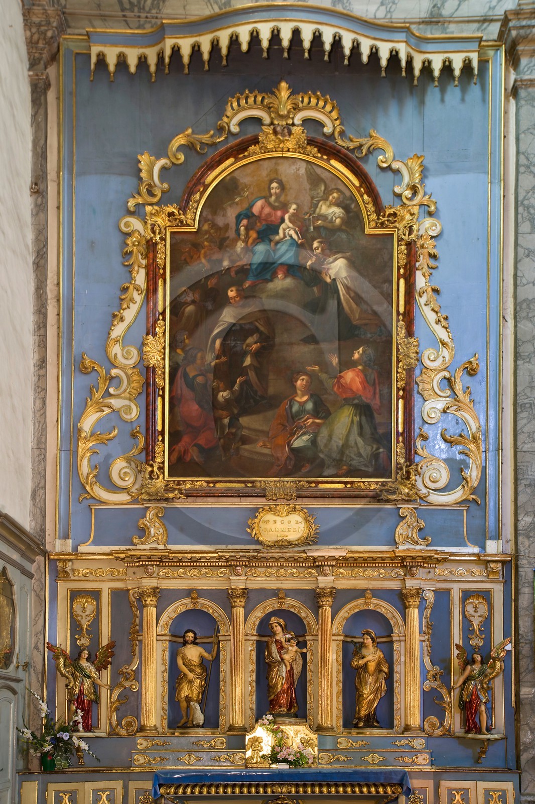 Briançon, cité Vauban,  Église paroissiale Notre-Dame-et-Saint-Nicolas (ancienne collégiale Notre-Dame)