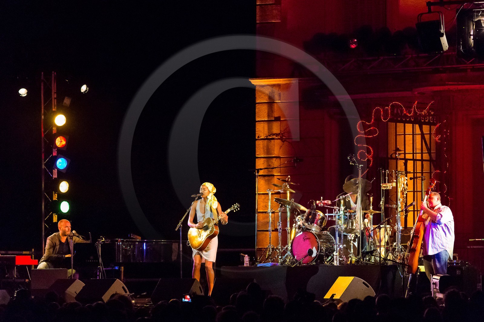 Barcelonnette, Festival des enfants du Jazz 2012, concert de Ayo