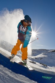 Ski snowpark