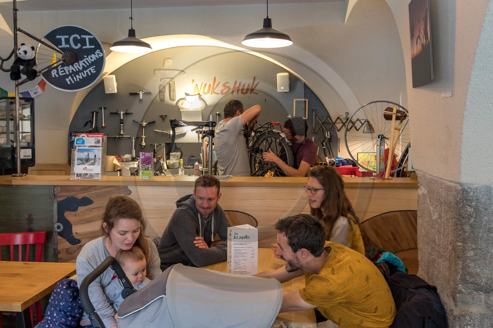 Inukshuk café vélo