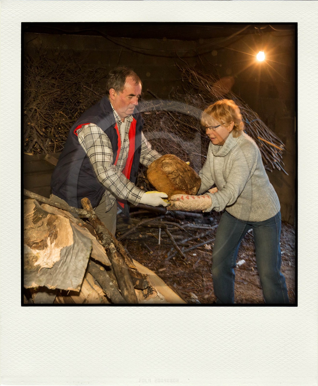 Village de Villar-d'Arène, fête du pain bouilli ou pain noir