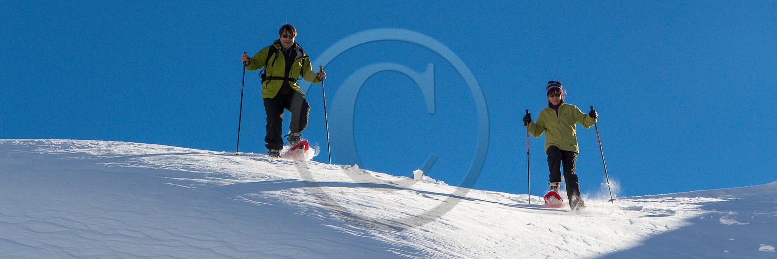 Col de Larche, vallon du lauzanier, randonnée raquettes