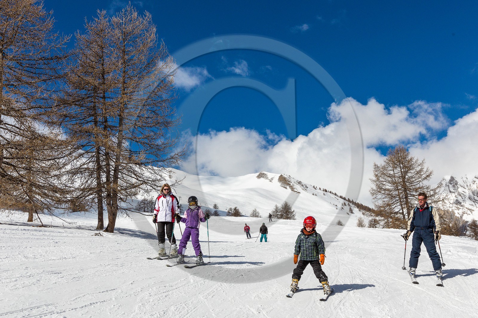 La Condamine-Châtelard, station de ski Saint-Anne La Condamine, ski famille