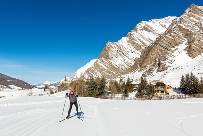 Crévoux, ski de fond