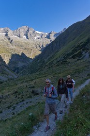 Randonnée vers le refuge de Vallonpierre