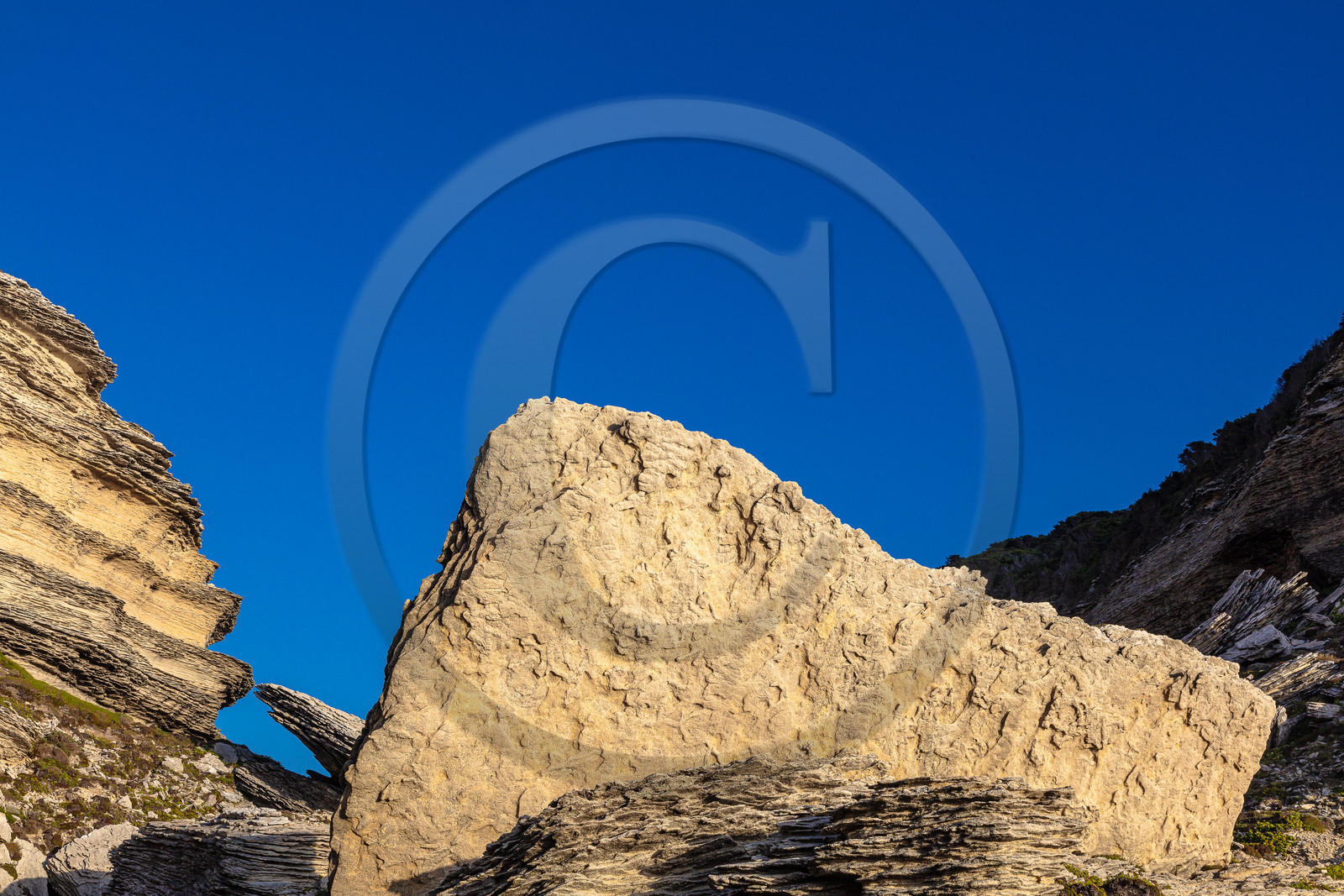 Falaises de calcaire de Bonifacio