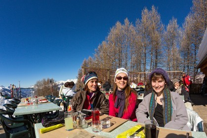 Station de ski Sauze Super-Sauze, Restaurant du Dôme, restaurant d'altitude