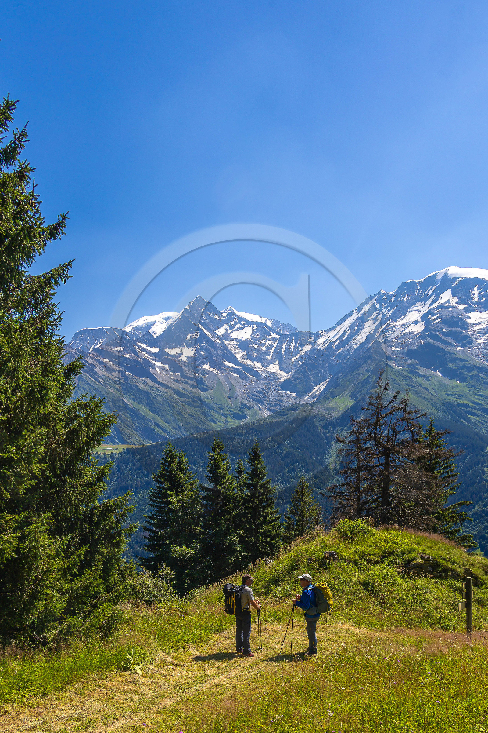 Val Montjoie, randonnée pedestre