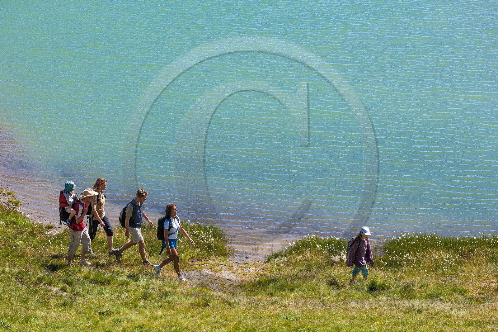 Orcières 1850, randonnée famille