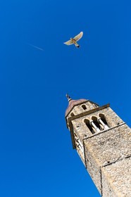 Faucon-de-Barcelonnette, tour de l'horloge