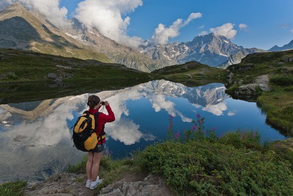 Photographier la montagne au Lac du Lauzon