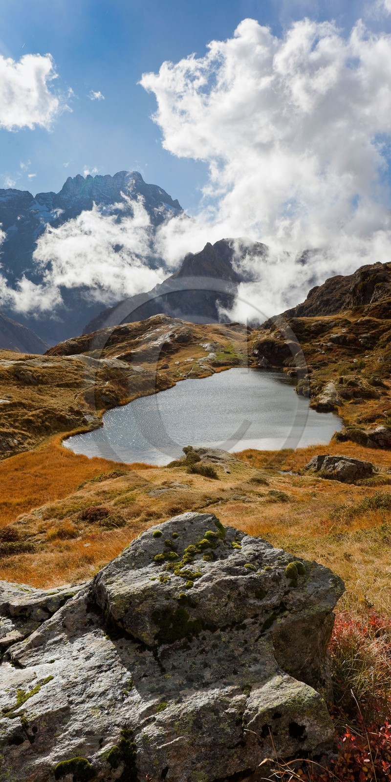 Lac du Lauzon en automne